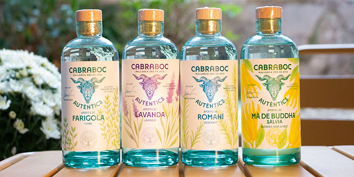 Cabraboc Gins and Liquers for toasting and gifts