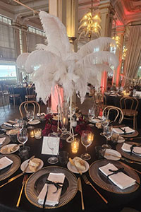 Crystal Events Table Setting